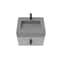 Castello Usa Nile 24-inch Gray Vanity Set with Gray Top and Black Handles CB-MC-24G-BL-2053-GR - alternate 3